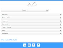 Tablet Screenshot of panorama-einbeck.de